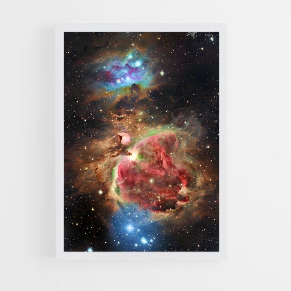 Poster Merveilles d'Orion – affiche Astronomie (vue 3)